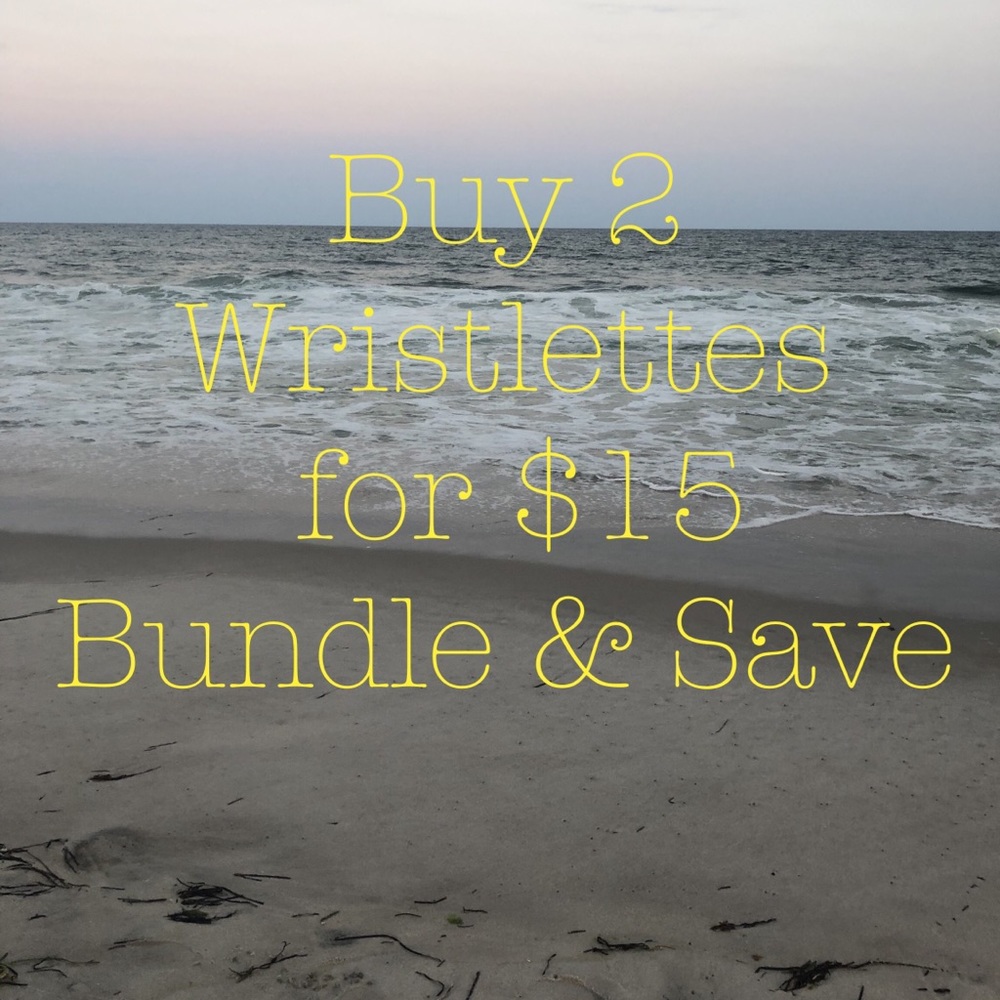 Bundle Any 2 Wristlettes and Save ❤️✌🏼👛👜